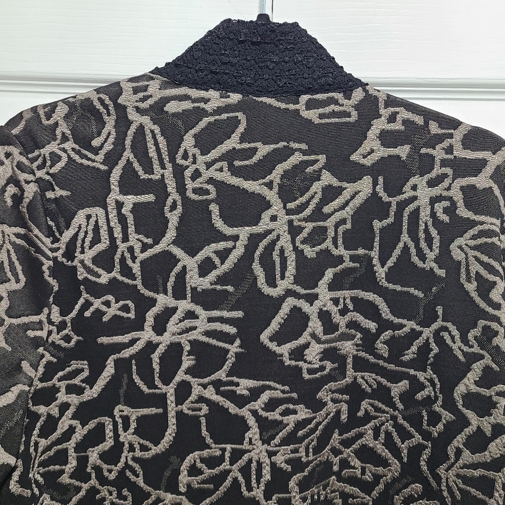 CHICOS DUSTER PATCHWORK JACQUARD PATTERN TEXAS TA… - image 14